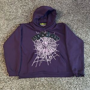 Purple Sp5der Hoodie